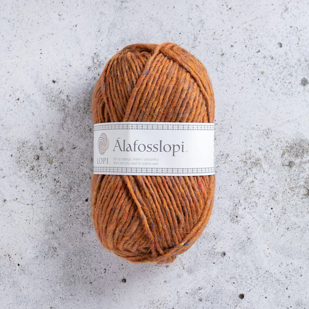 Alafosslopi Yarn, Golden Amber