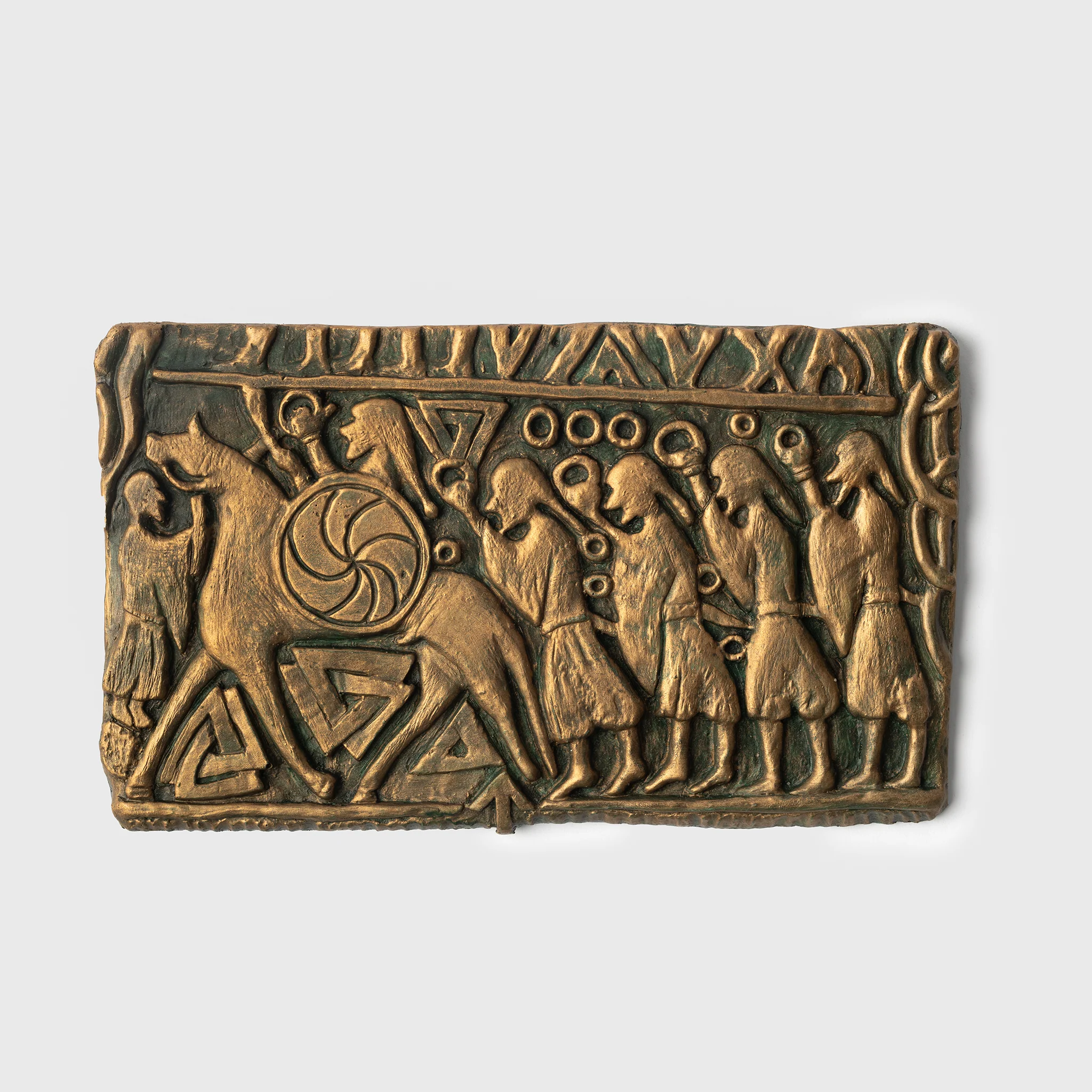 Arrival at Valhalla Plaque - Image 3