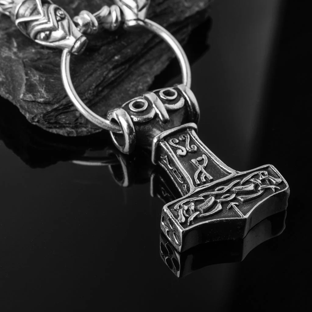 Asgard Wolf Chain, Set 1, Silver - Image 2