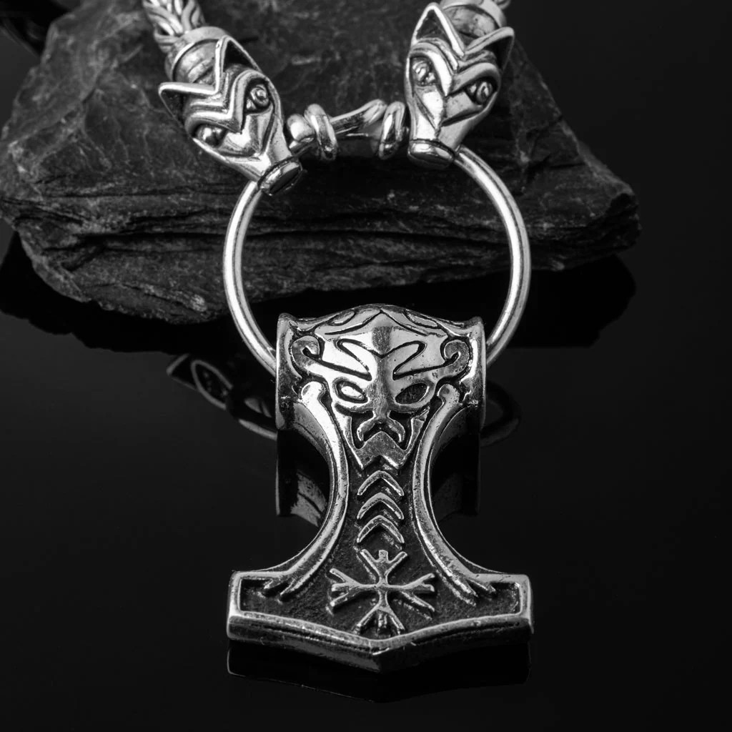 Asgard Wolf Chain, Set 2, Silver - Image 2