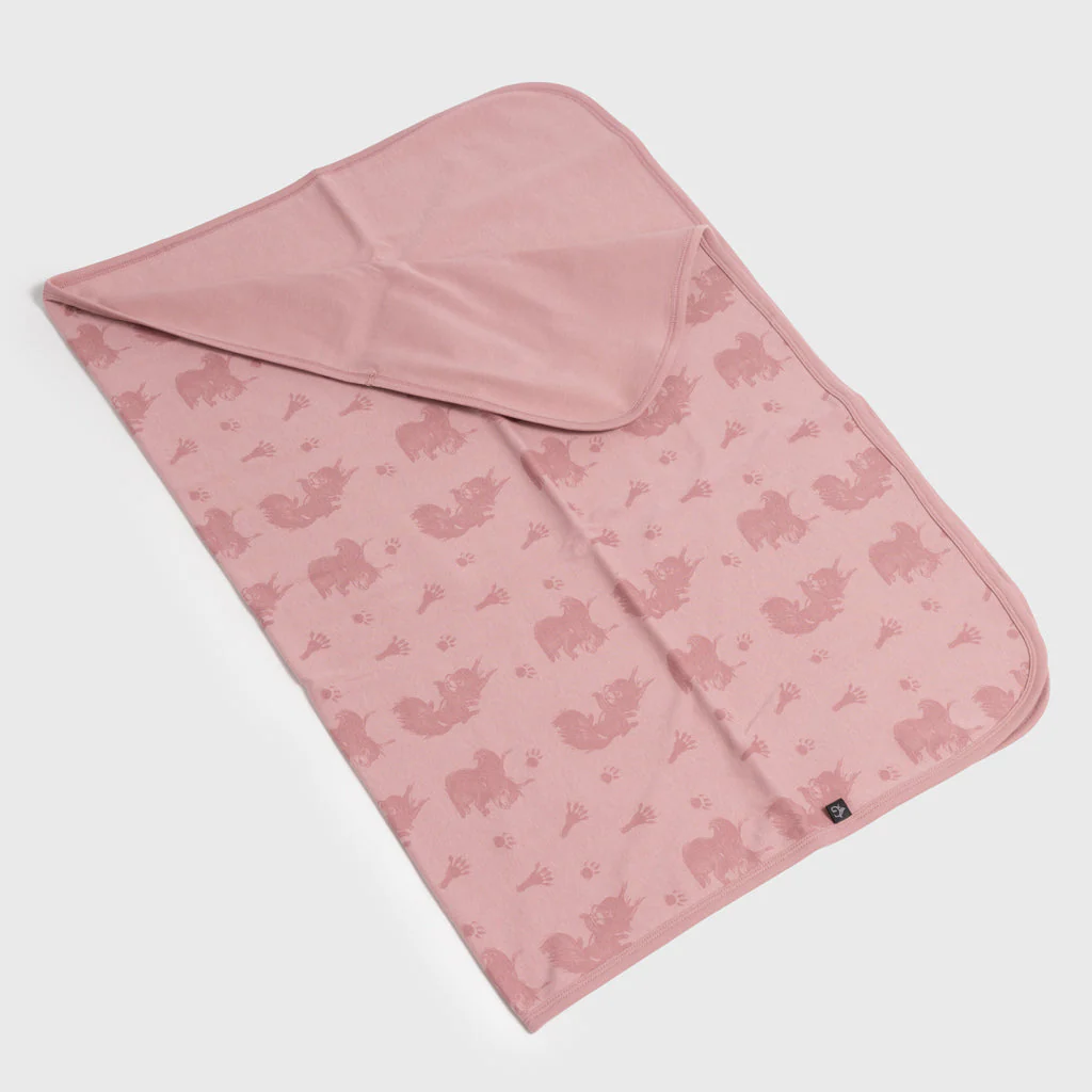 Baby Blanket, Ratatosk, Pink - Image 3