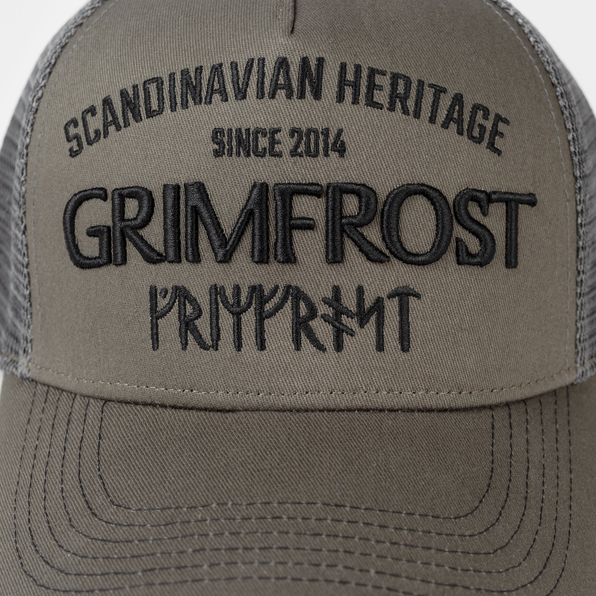 Trucker Cap, Scandinavian Heritage, Green - Image 4