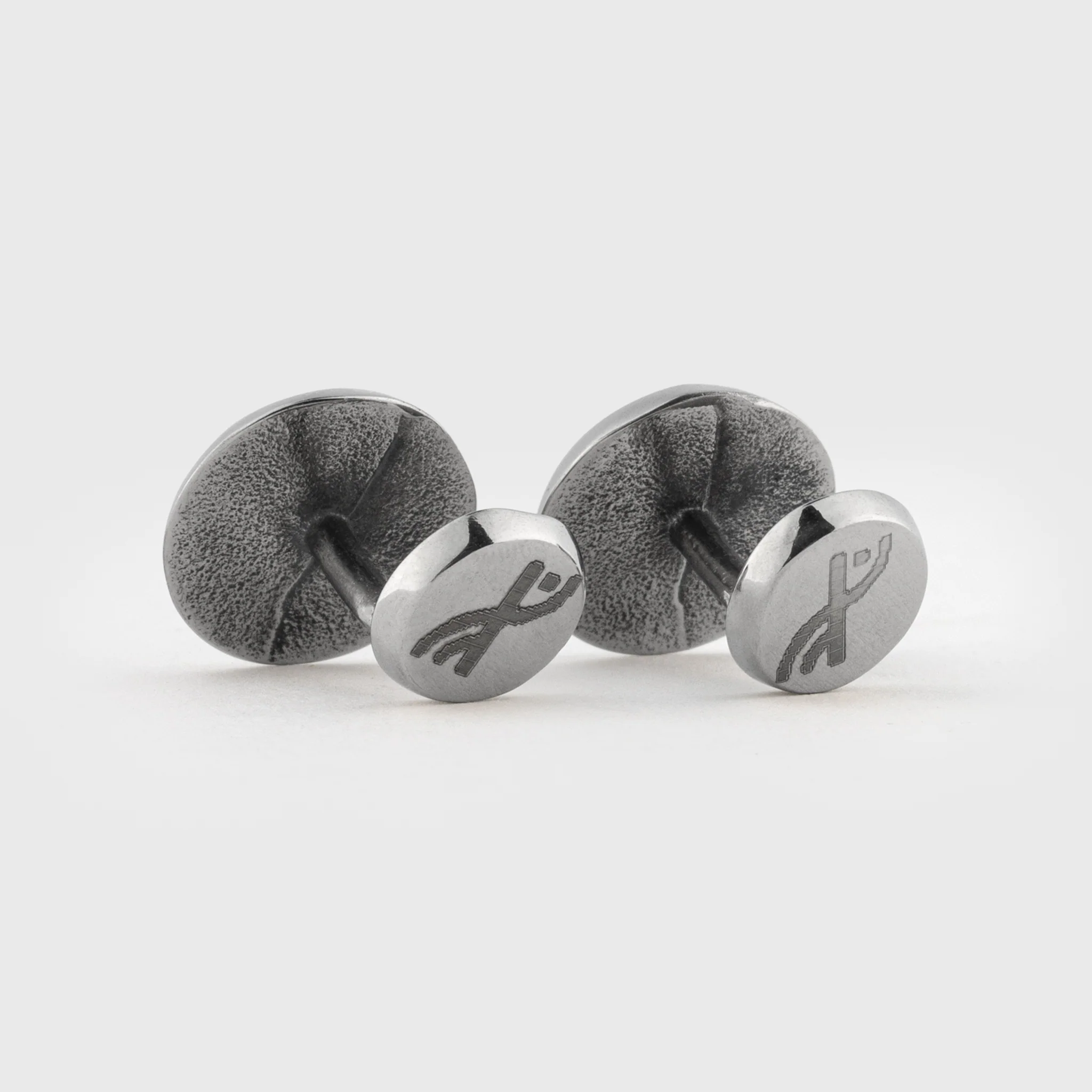 Berserker Cufflinks, Stainless Steel - Image 3