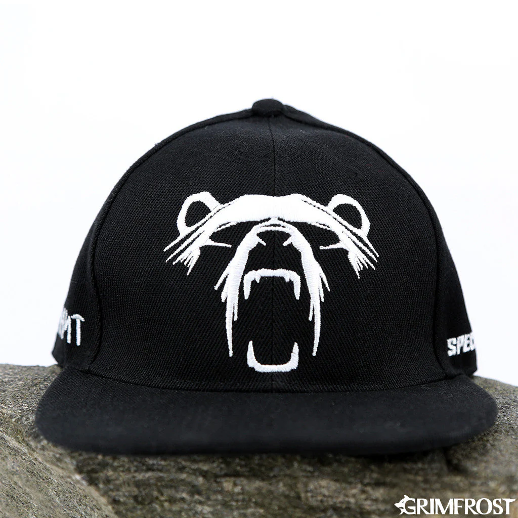 Berserker Snapback Cap, Black - Image 4