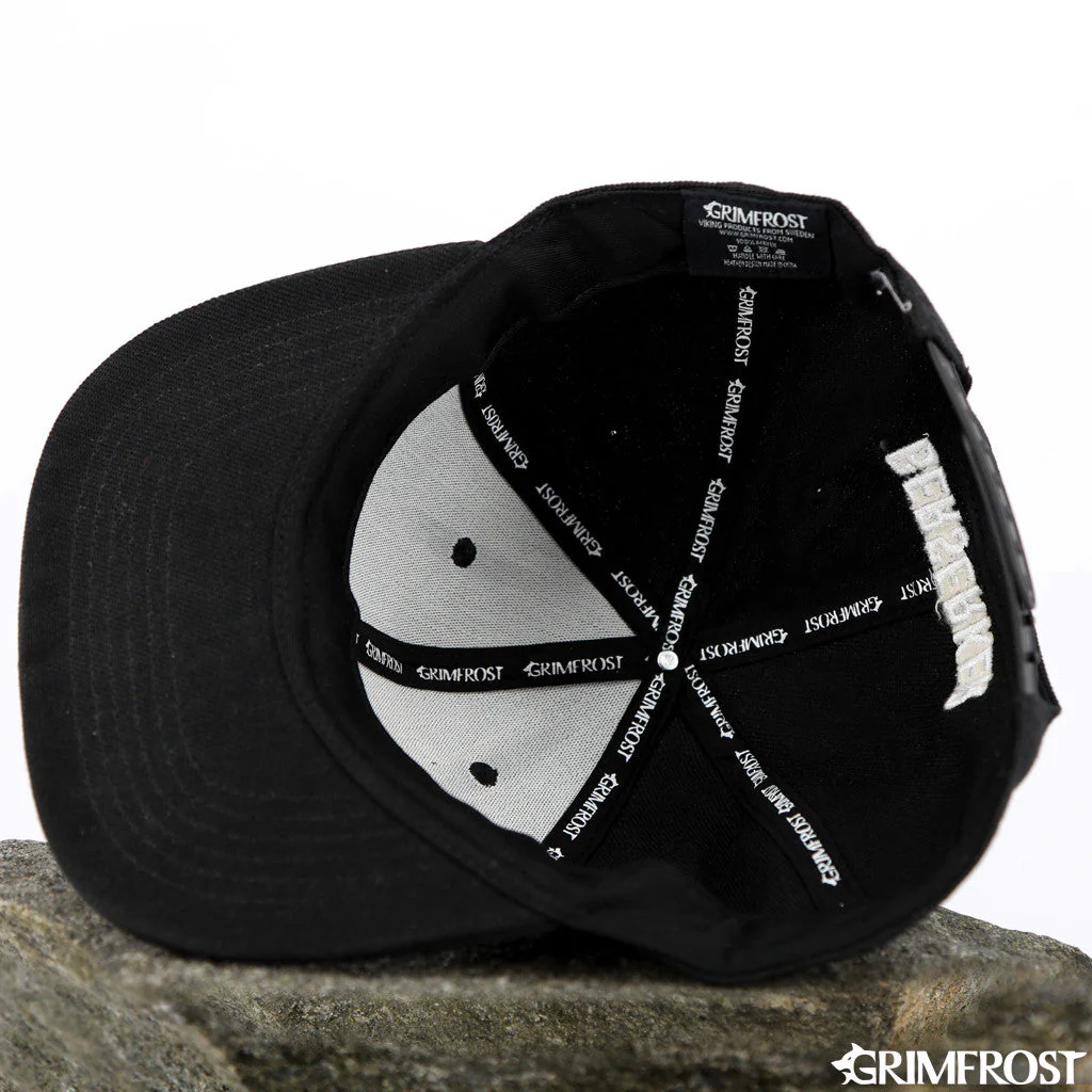 Berserker Snapback Cap, Black - Image 6