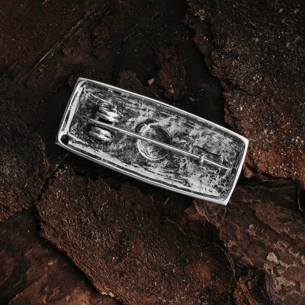 Birka Brooch, Bj 539, Silver - Image 4