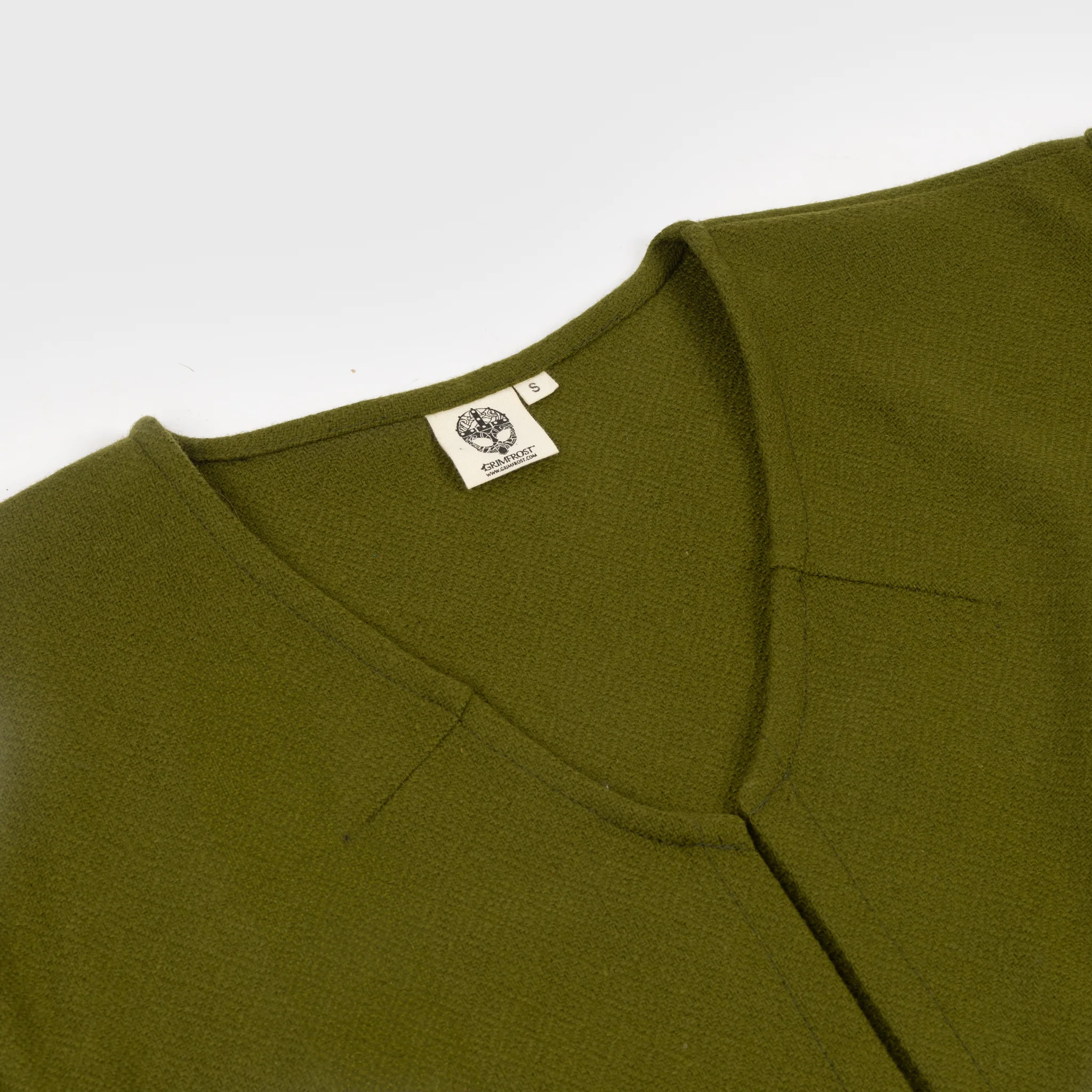 Birka Coat, Olive Green - Image 4