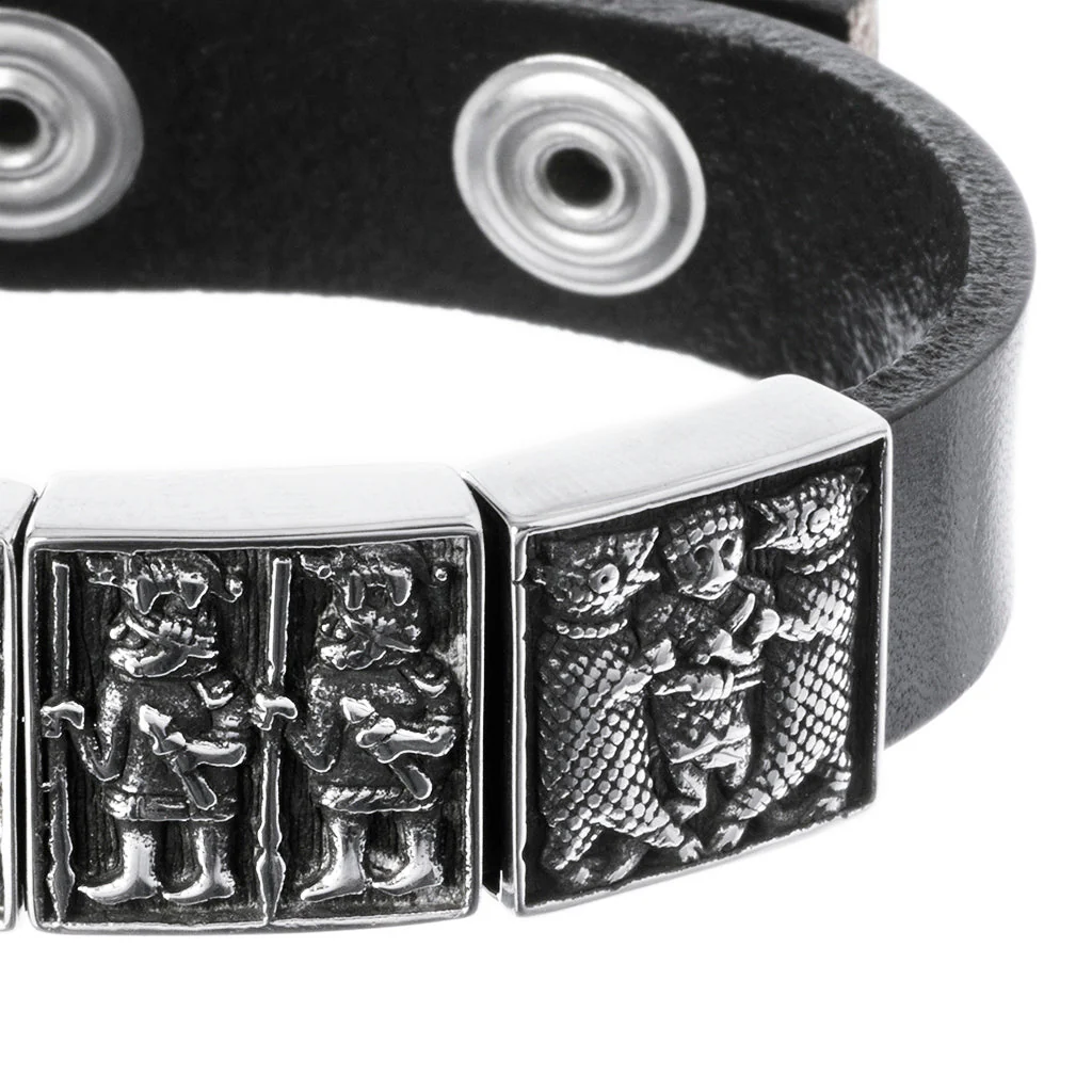 Bracelet, Torslunda, Steel - Image 5