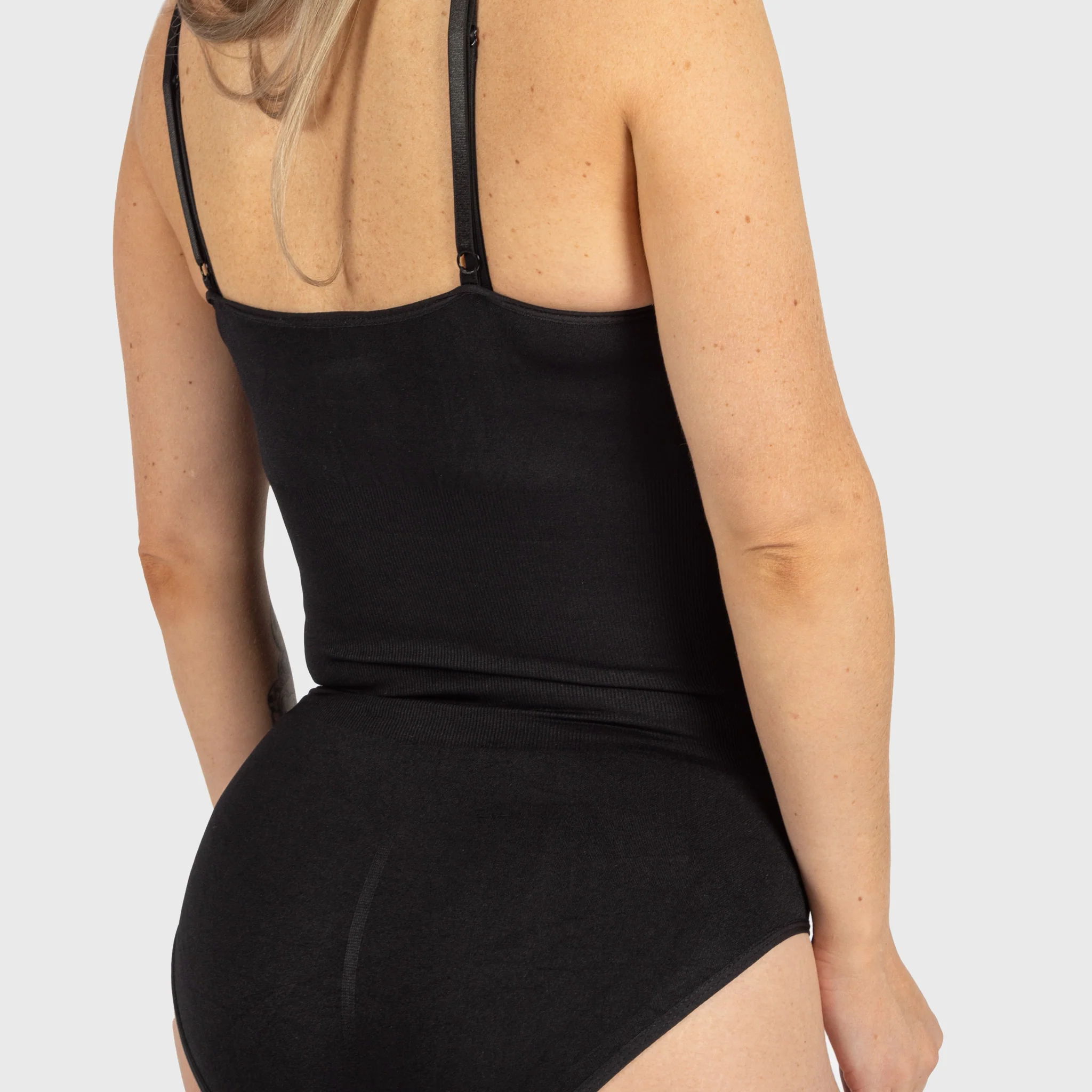 Brief Bodysuit, Black - Image 4