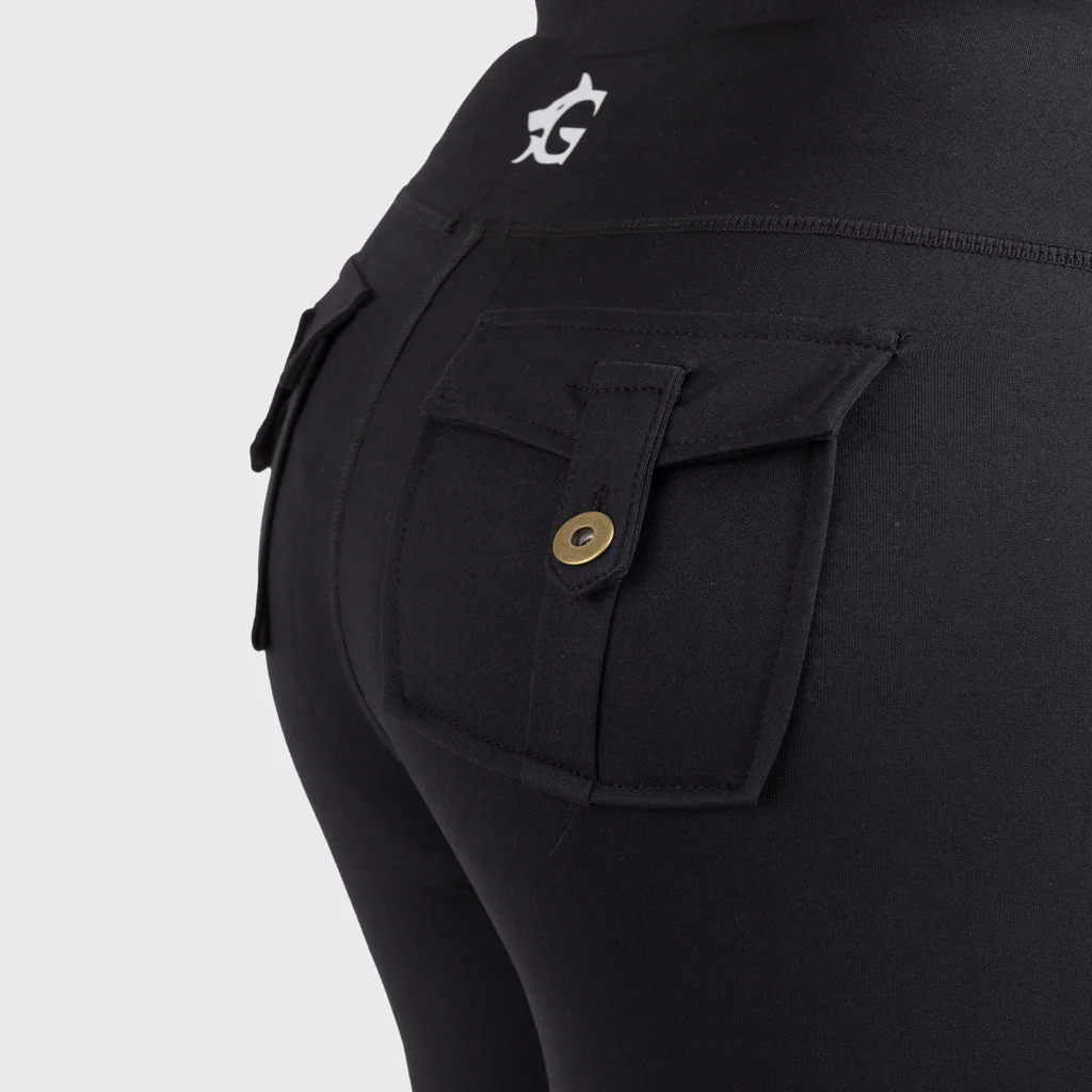 Cargo Leggings, Black - Image 5