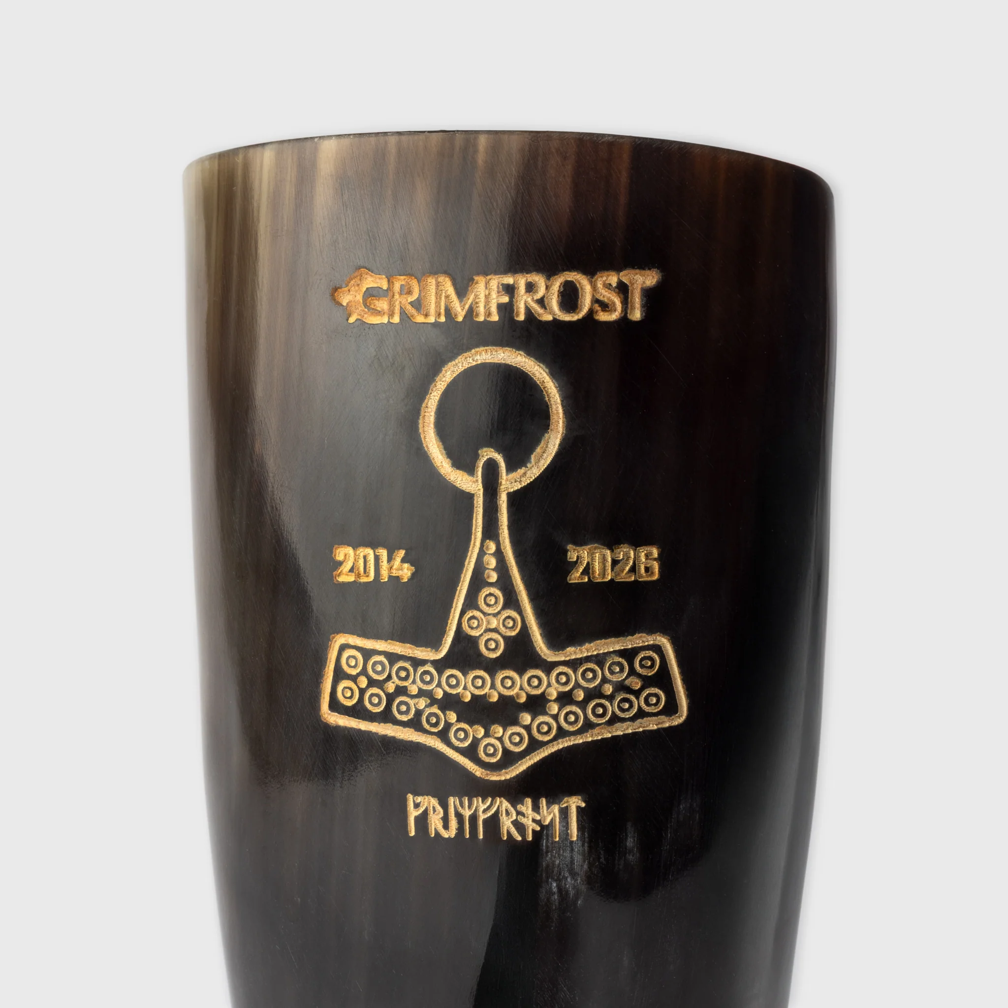 Carved Anniversary Horn, Limited Edition - Image 3