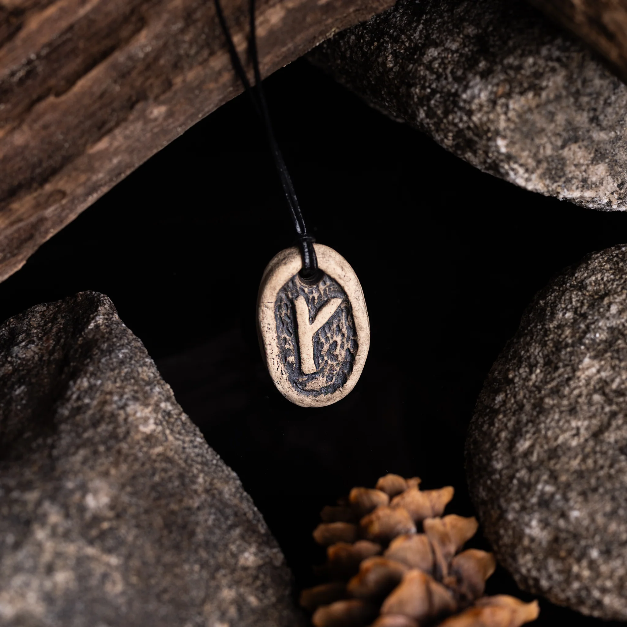 Choose Your Ceramic Rune Pendant - Image 8