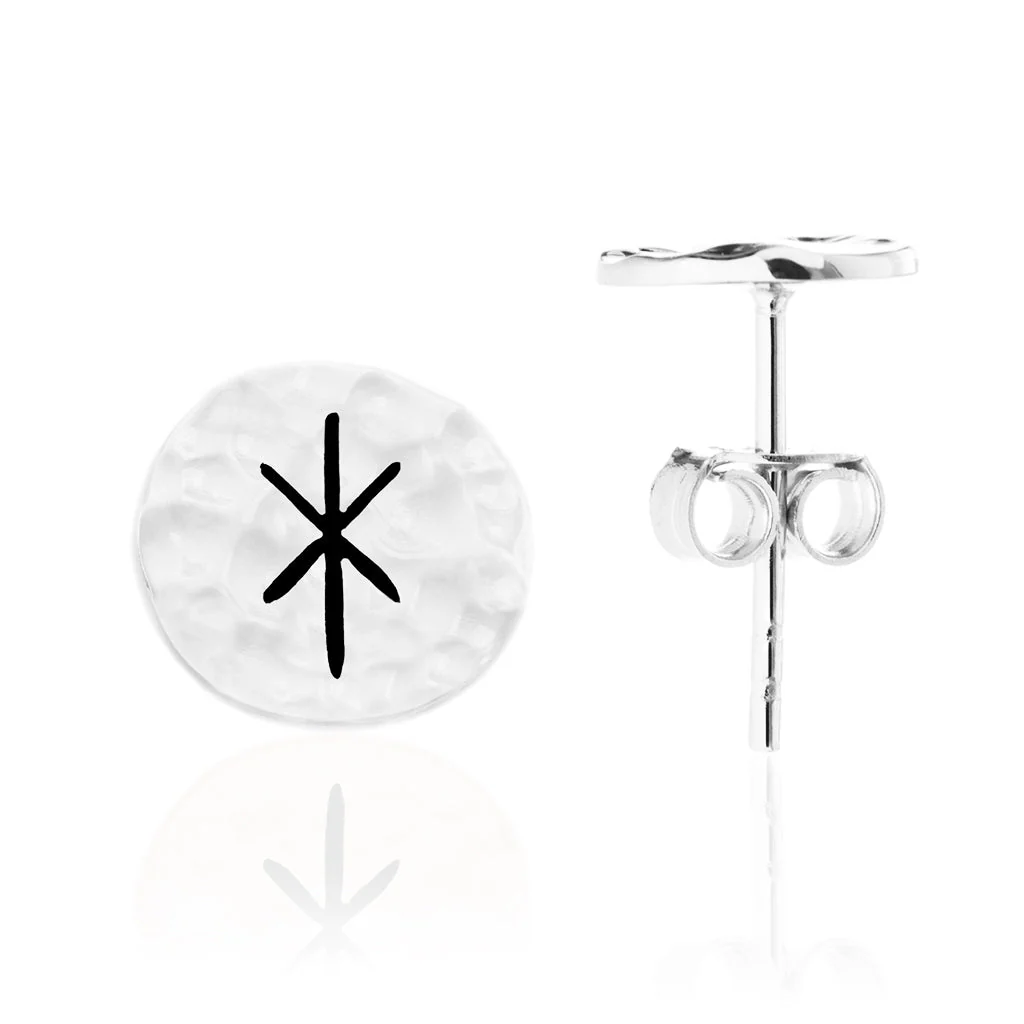 Choose Your Rune Earrings, Silver - Image 7