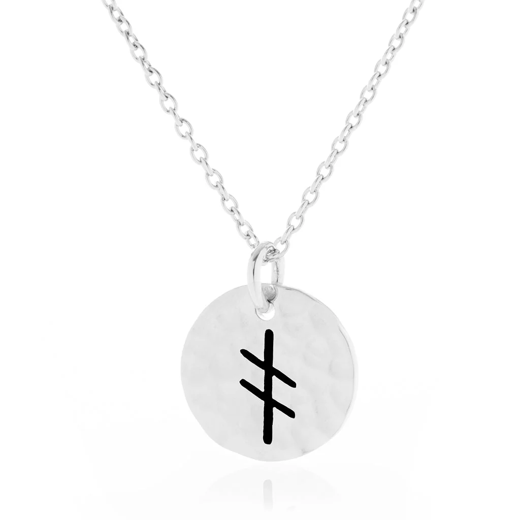 Choose Your Rune Pendant, Silver - Image 4