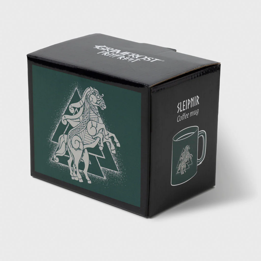 Coffee Mug, Sleipnir, Green - Image 2