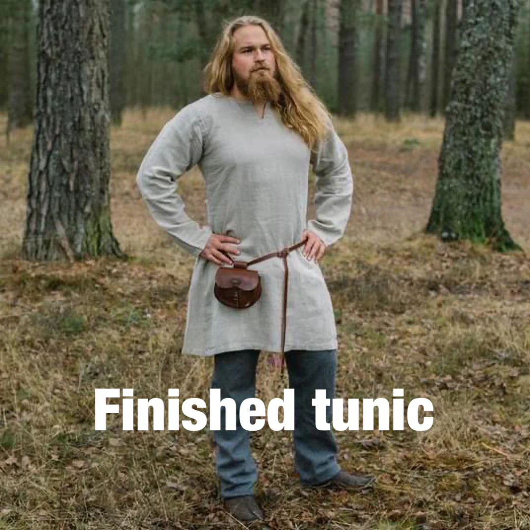 DIY Viking Linen Tunic - Image 5