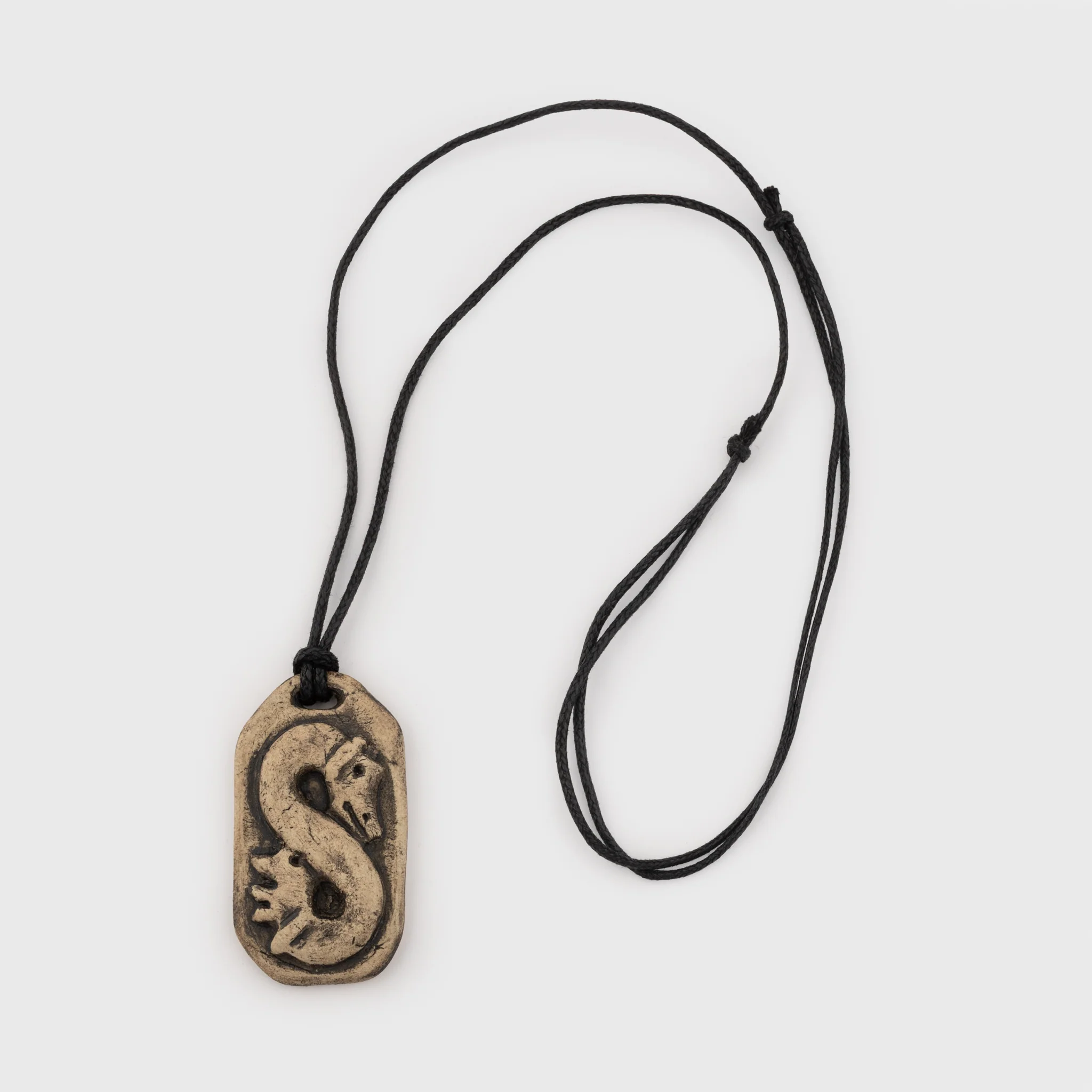 Dragon Loop Ceramic Pendant - Image 6