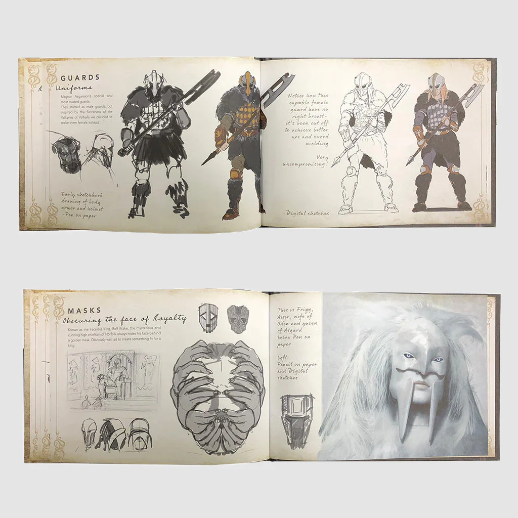 Fall of Gods Sketchbook - Image 3