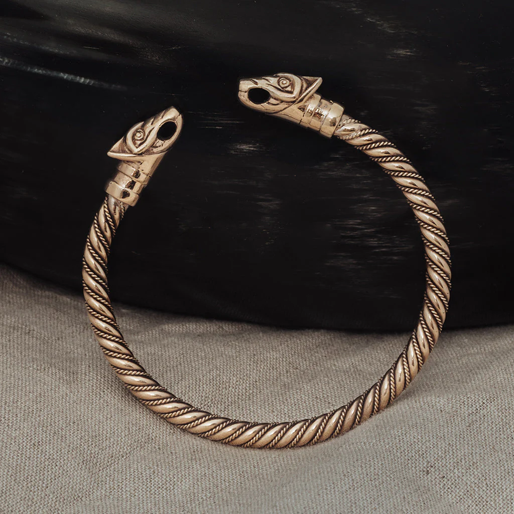 Freki & Geri Armring, Bronze - Image 3