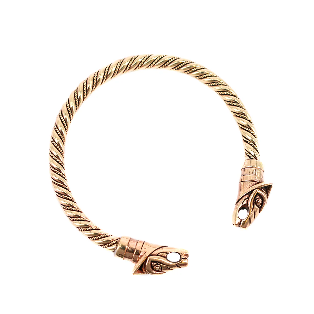 Freki & Geri Armring, Bronze - Image 4