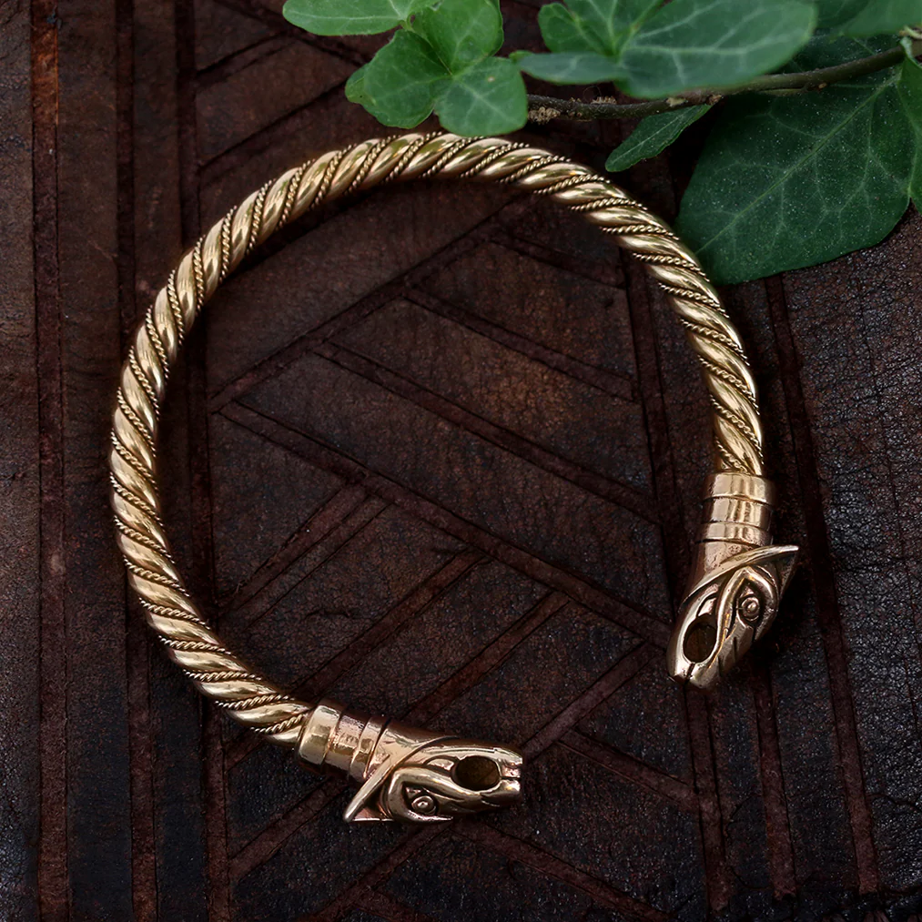 Freki & Geri Armring, Bronze - Image 5
