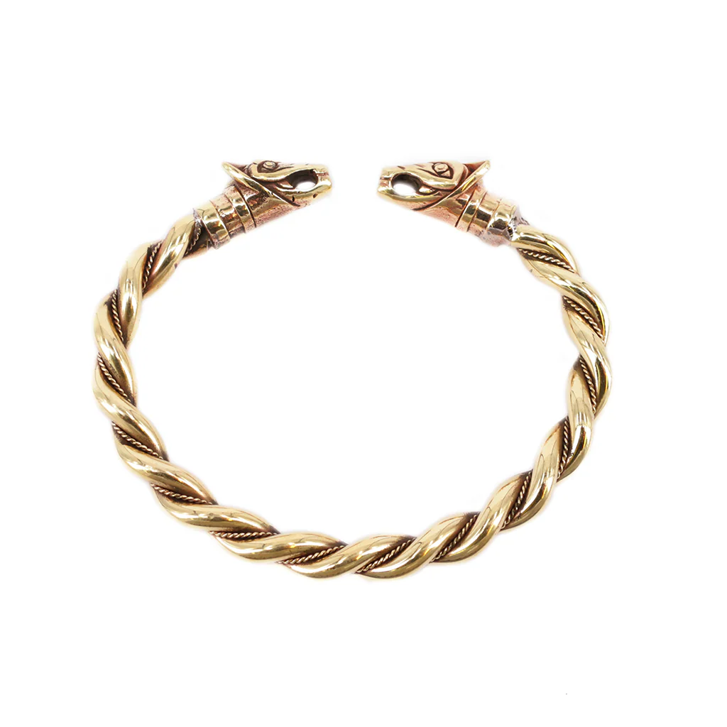 Freki & Geri Jarl's Armring, Bronze - Image 3