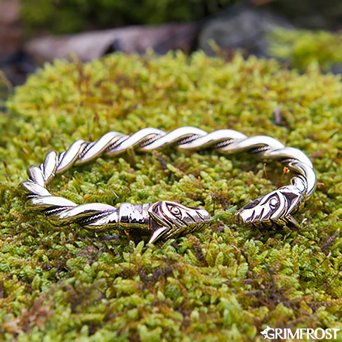 Freki & Geri Jarl's Armring, Bronze - Image 4