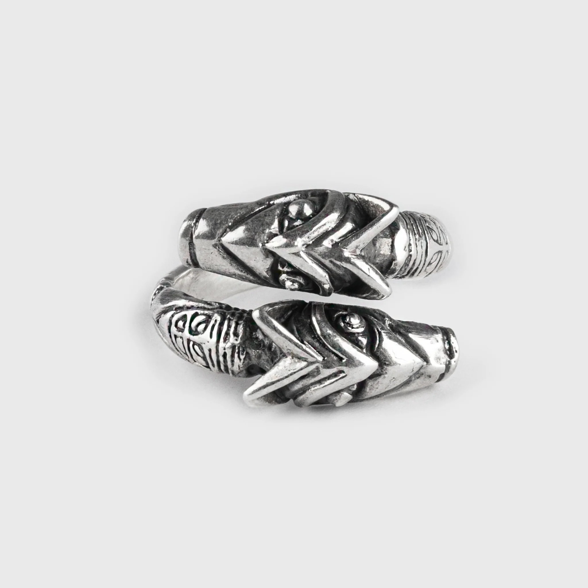 Freki & Geri Ring, Silver - Image 2