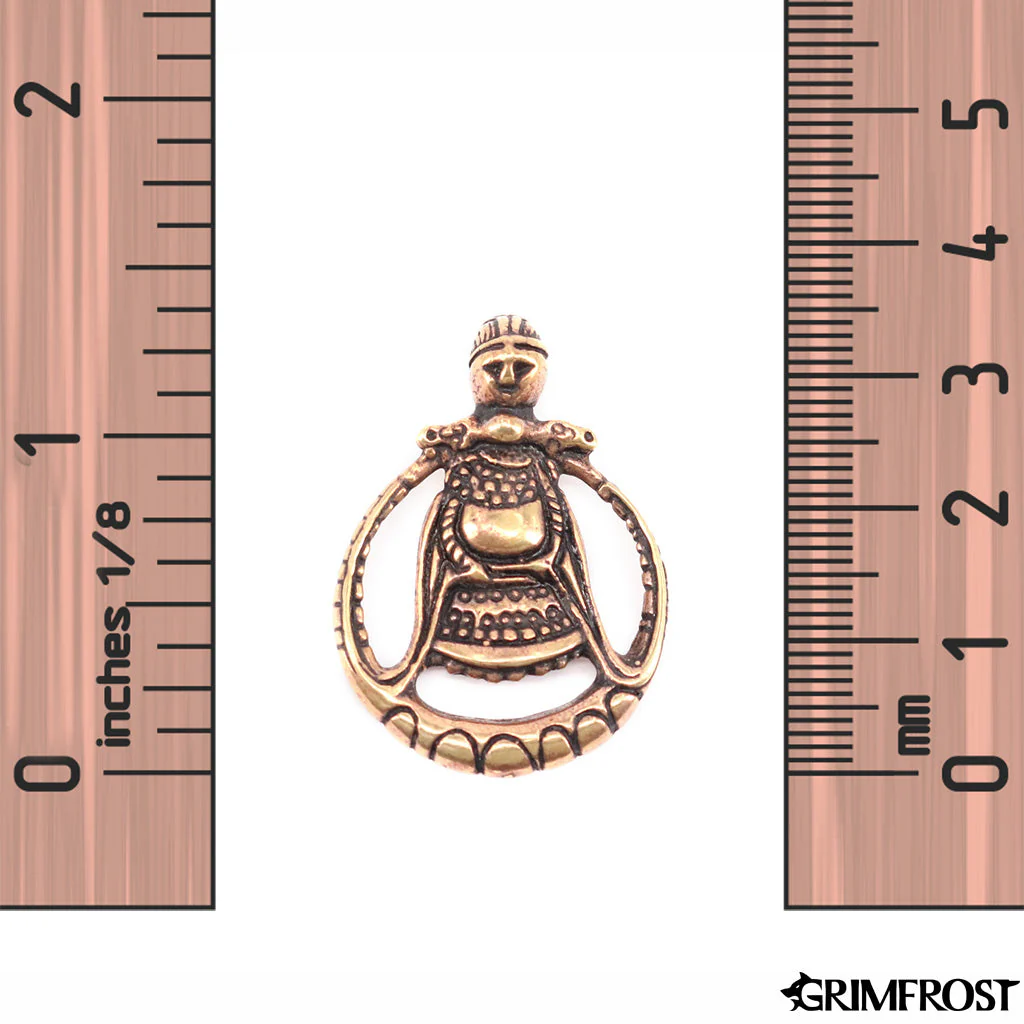 Freyja Amulet, Bronze - Image 3