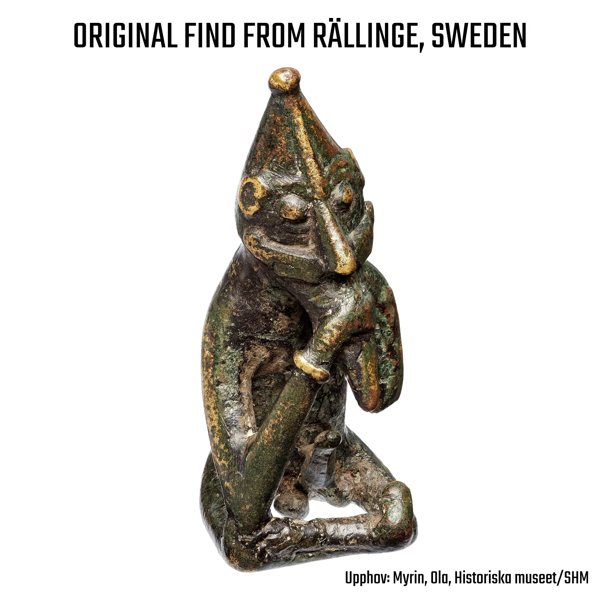 Freyr Earrings, Bronze - Image 4