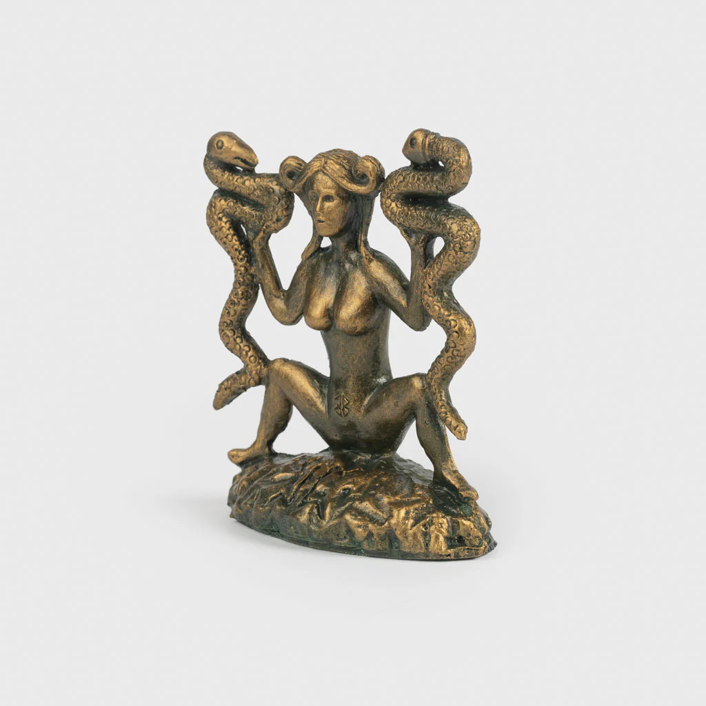 God Statue, Snake Woman - Image 4