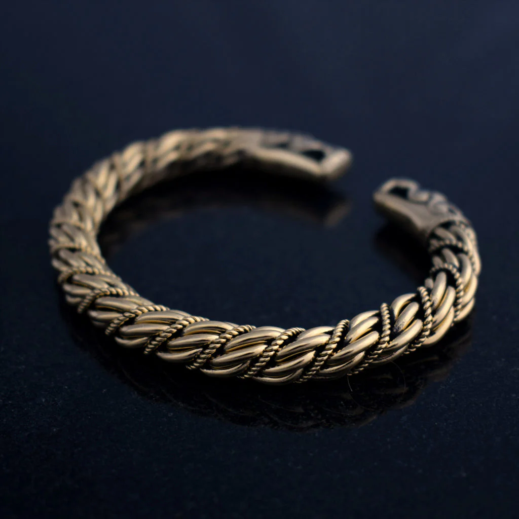 Gotland Dragon Armring, Bronze - Image 2