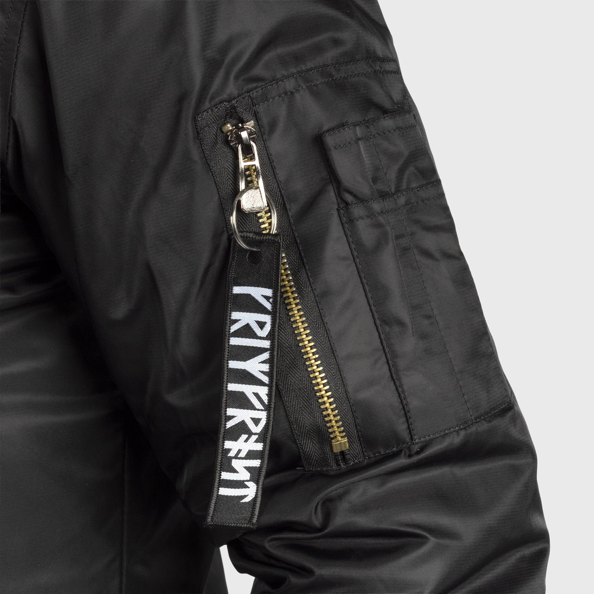Grimfrost Bomber Jacket, Black - Image 4