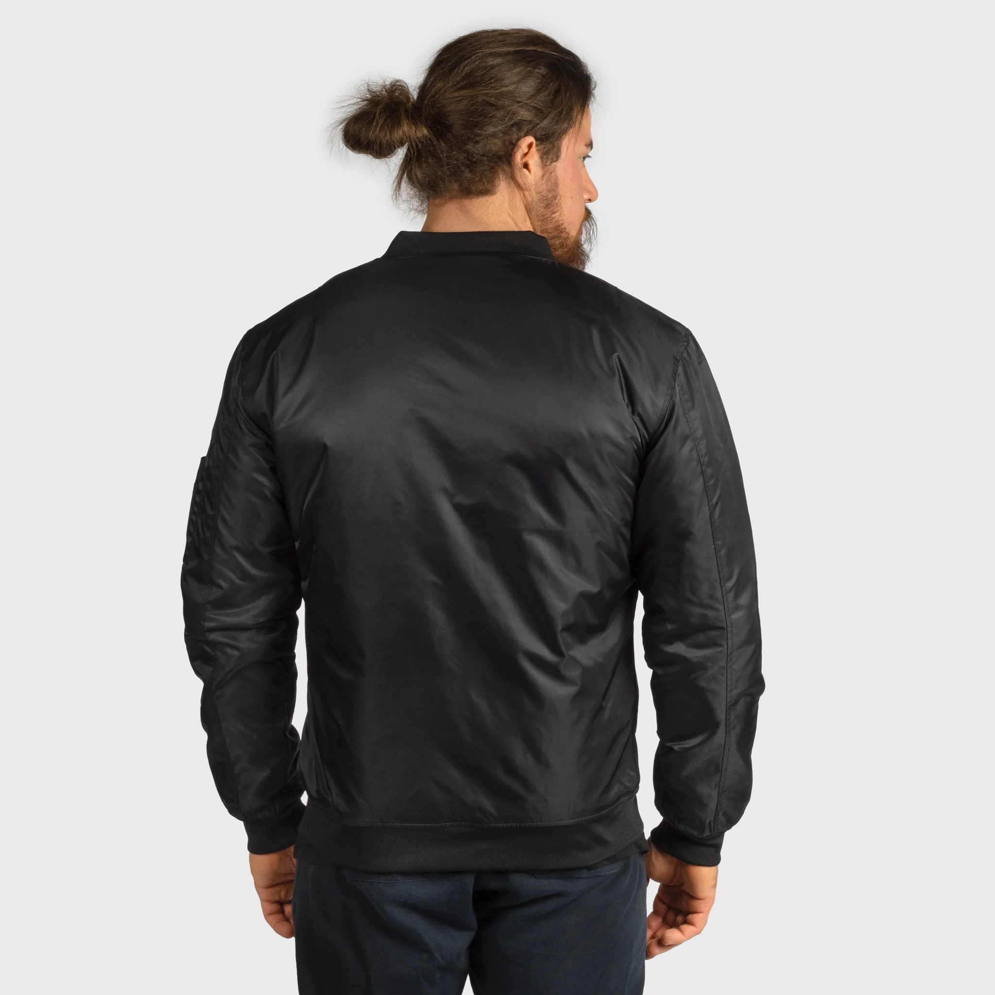 Grimfrost Bomber Jacket, Black - Image 5