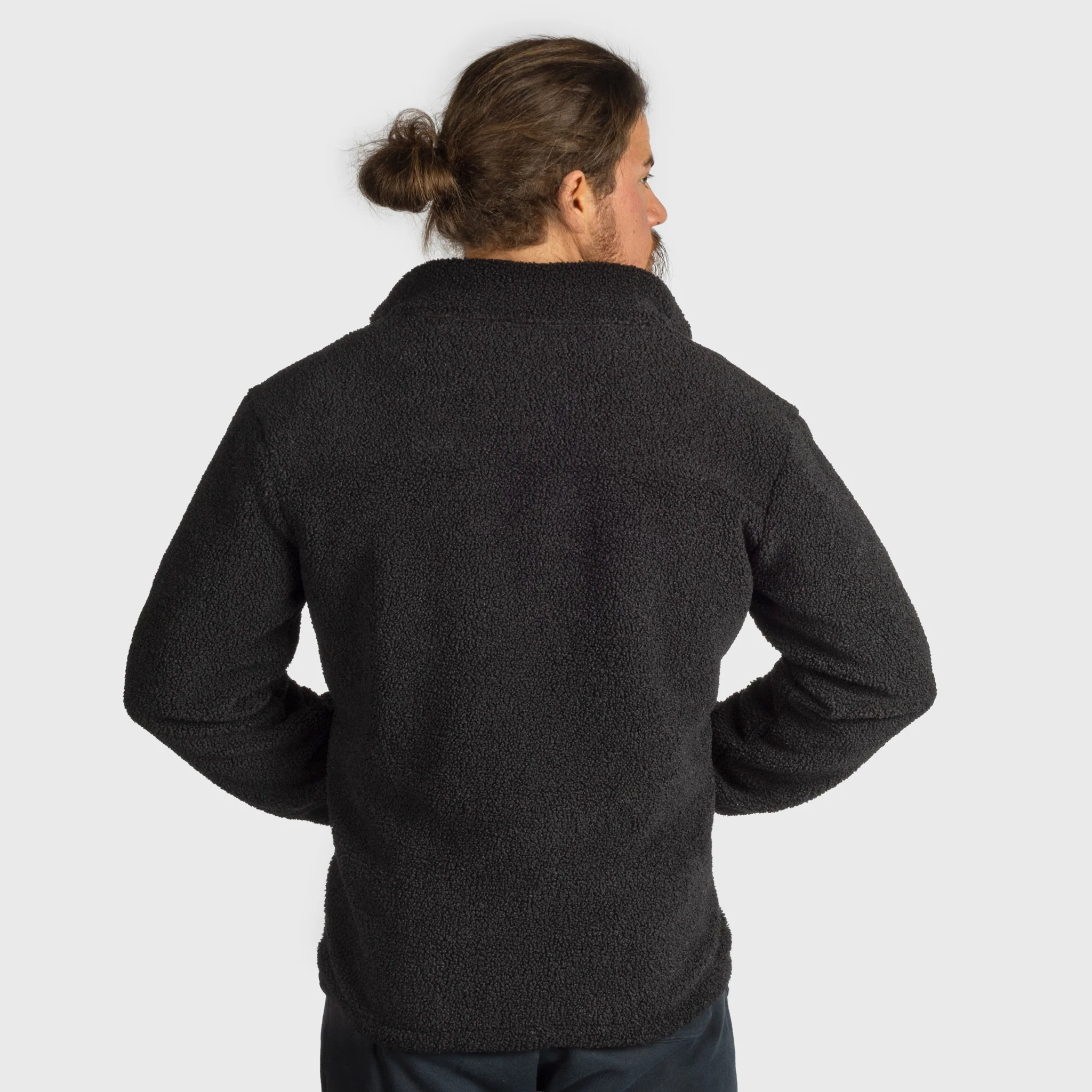 Grimfrost Fleece Jacket, Black - Image 3