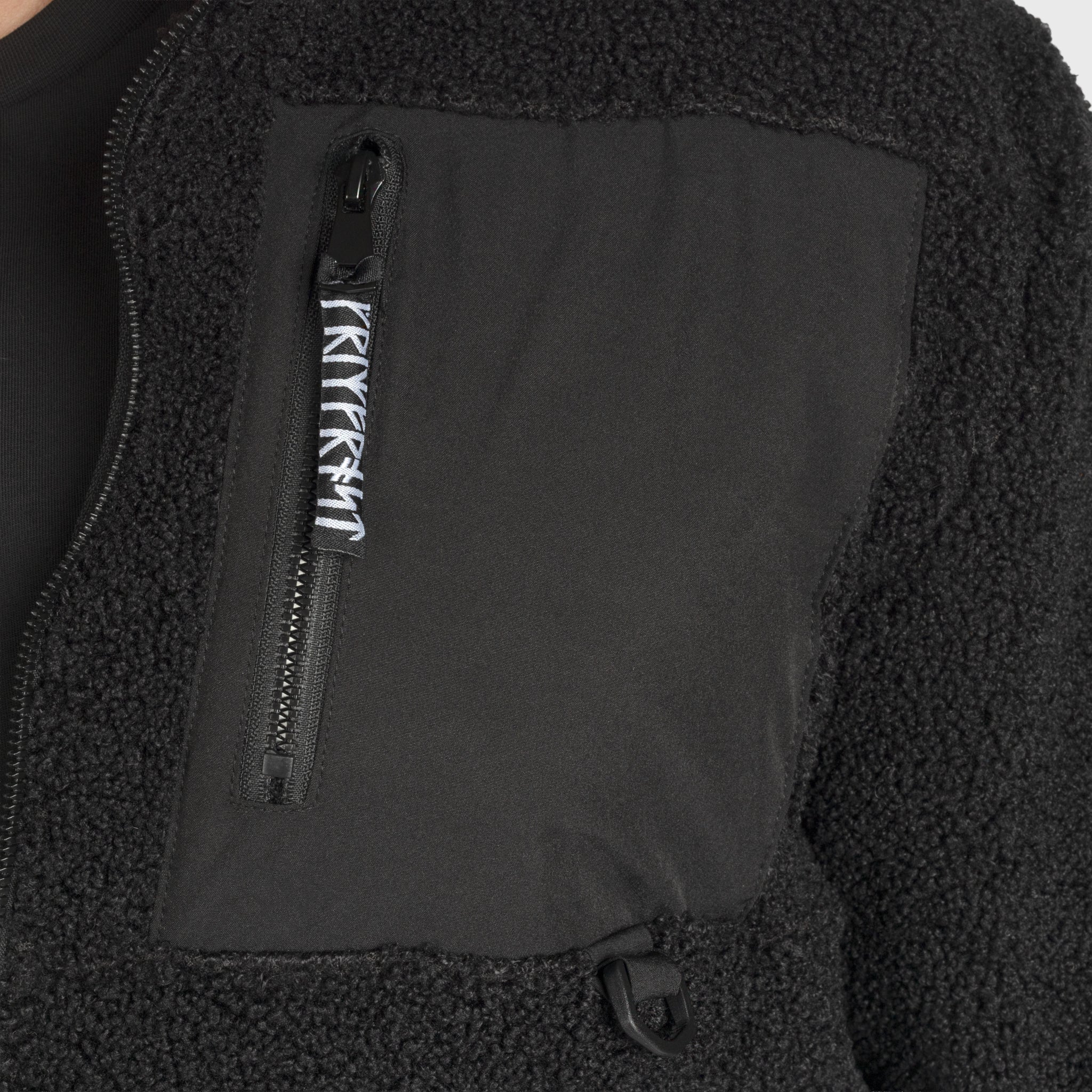 Grimfrost Fleece Jacket, Black - Image 4