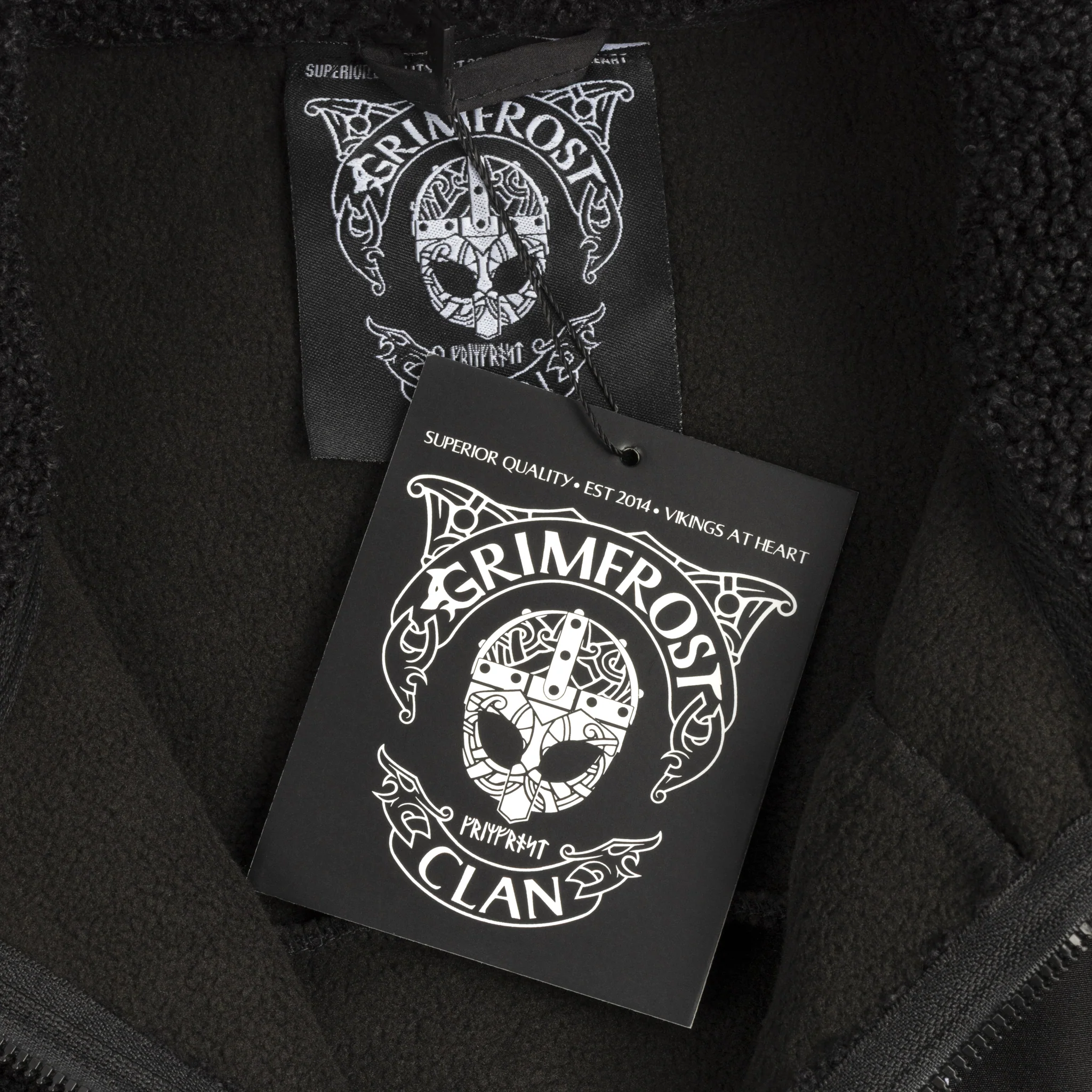 Grimfrost Fleece Jacket, Black - Image 7