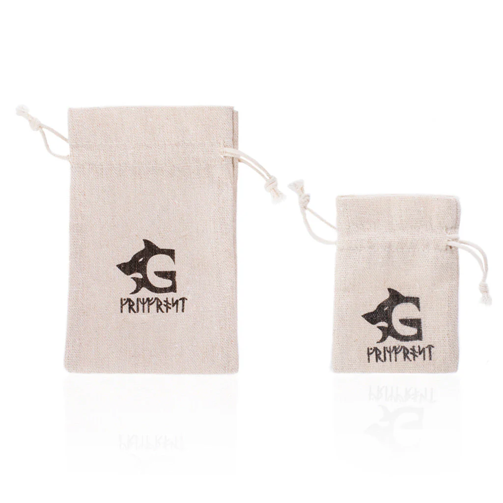 Grimfrost Gift Bag, Linen - Image 2