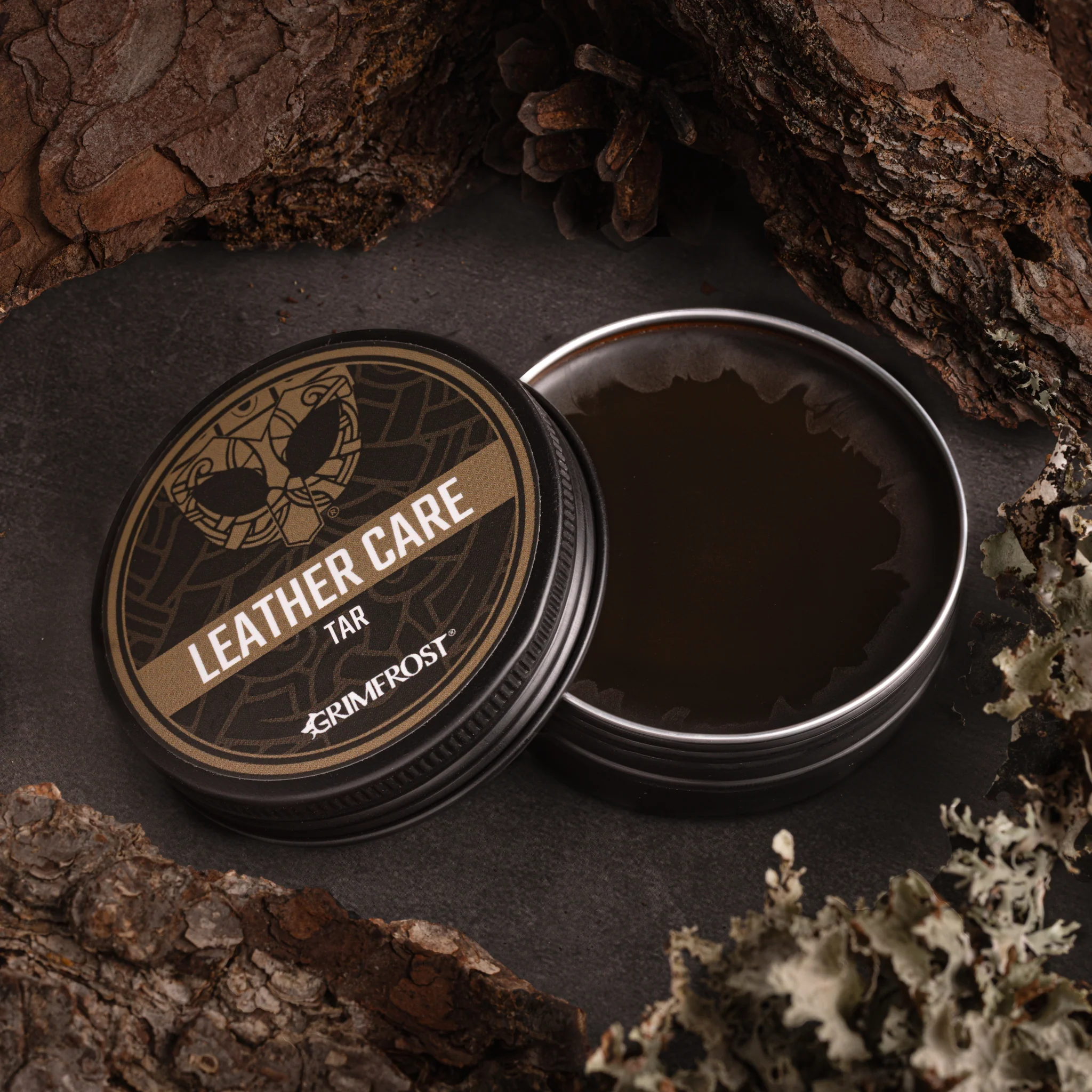 Grimfrost Leather Care, Tar