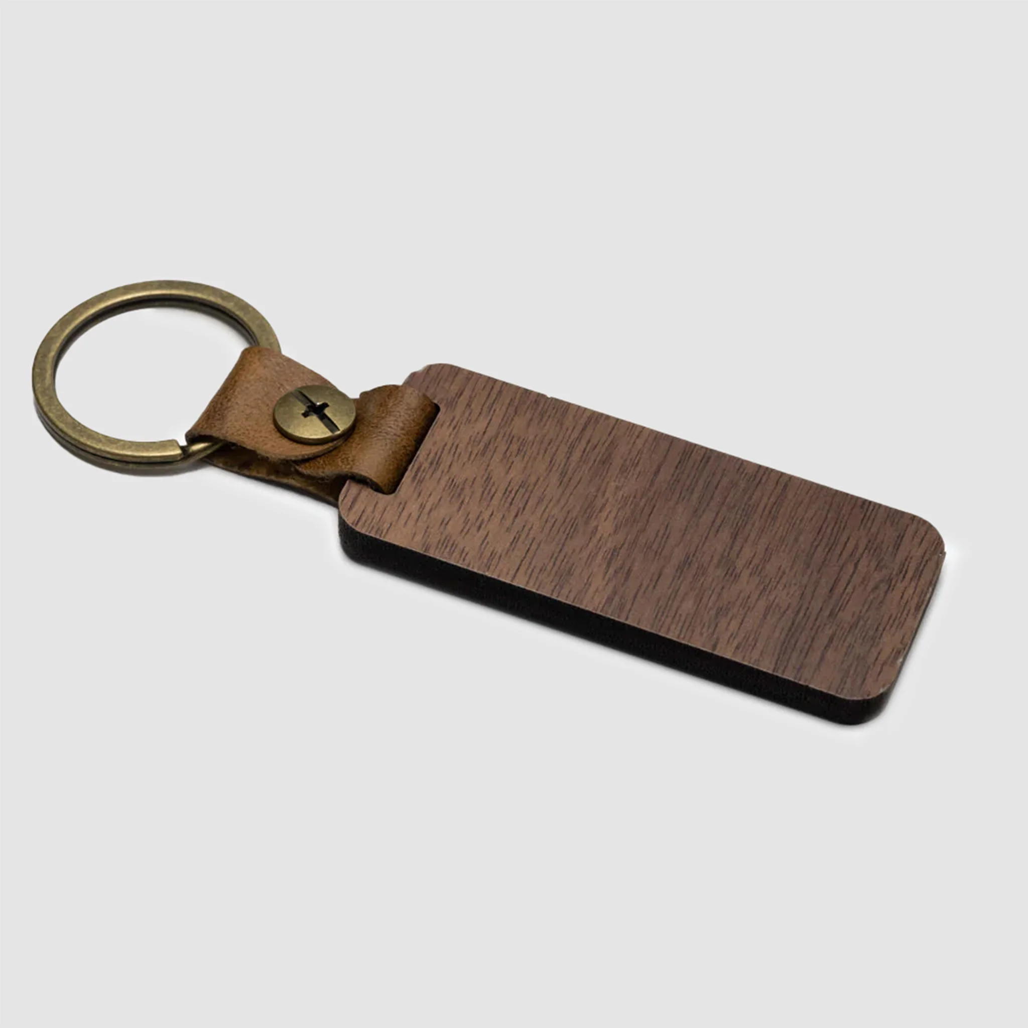 Grimfrost Runic Keychain, Wood - Image 3