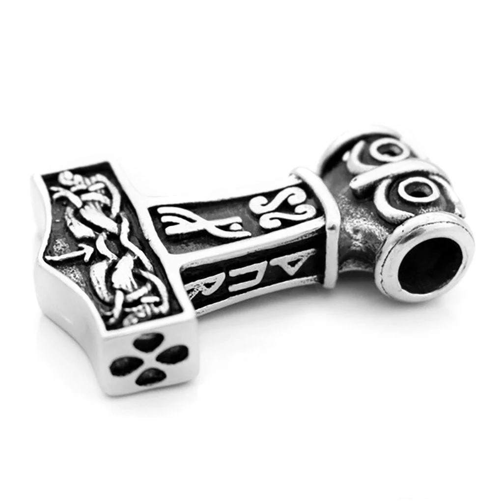Grimfrost Thor's Hammer, Silver - Image 3