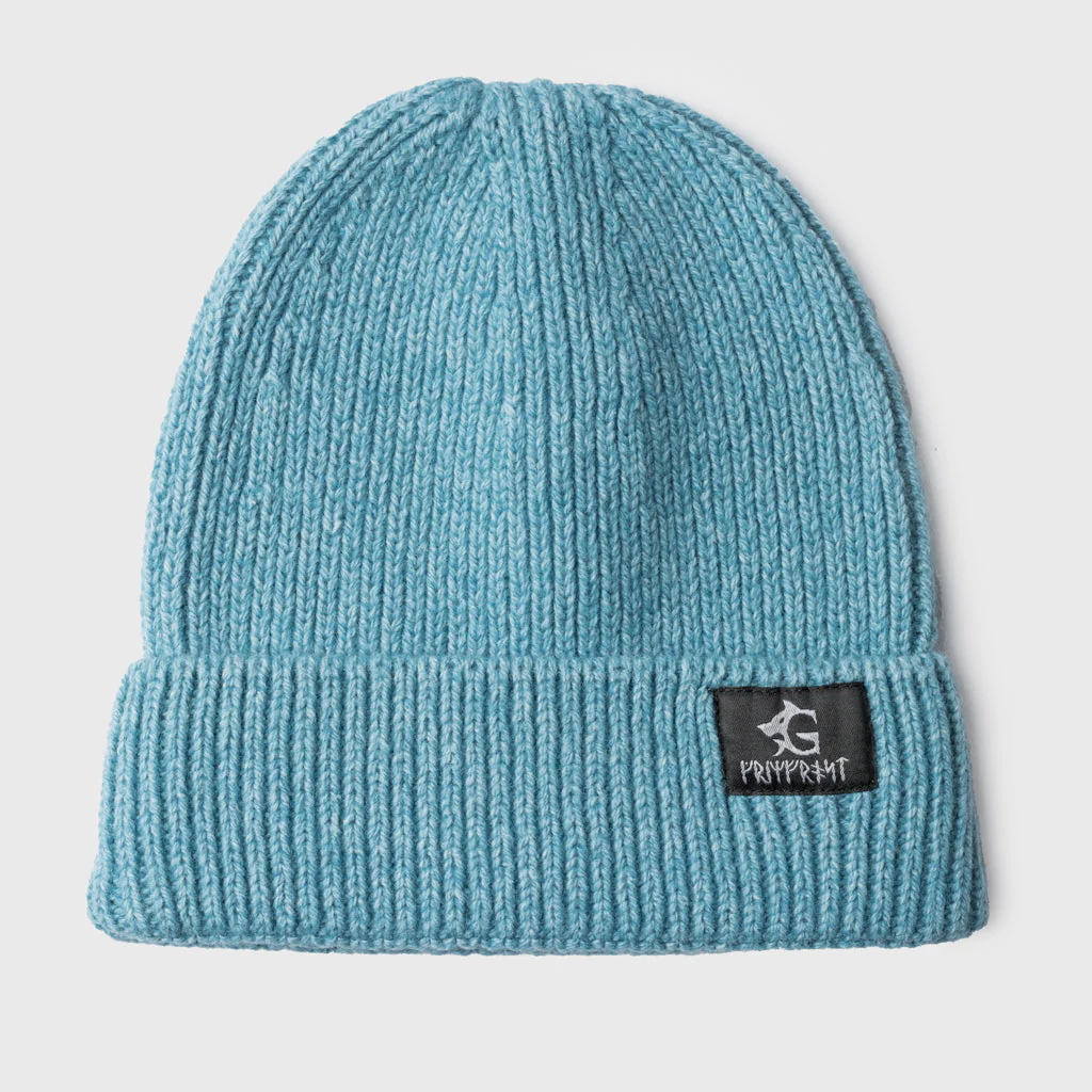 Grimfrost Watch Cap, Blue Merino Wool - Image 3