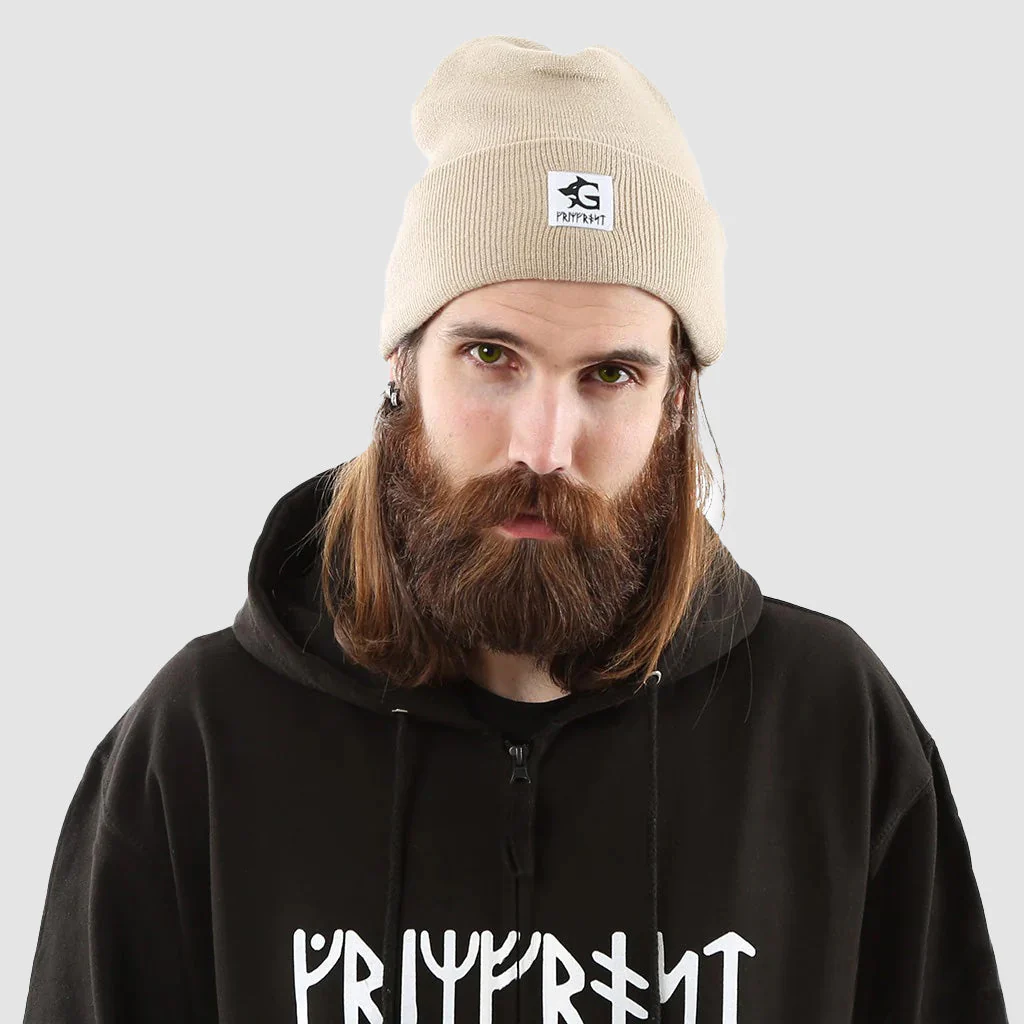 Grimfrost Watch Hat, Desert Sand - Image 2