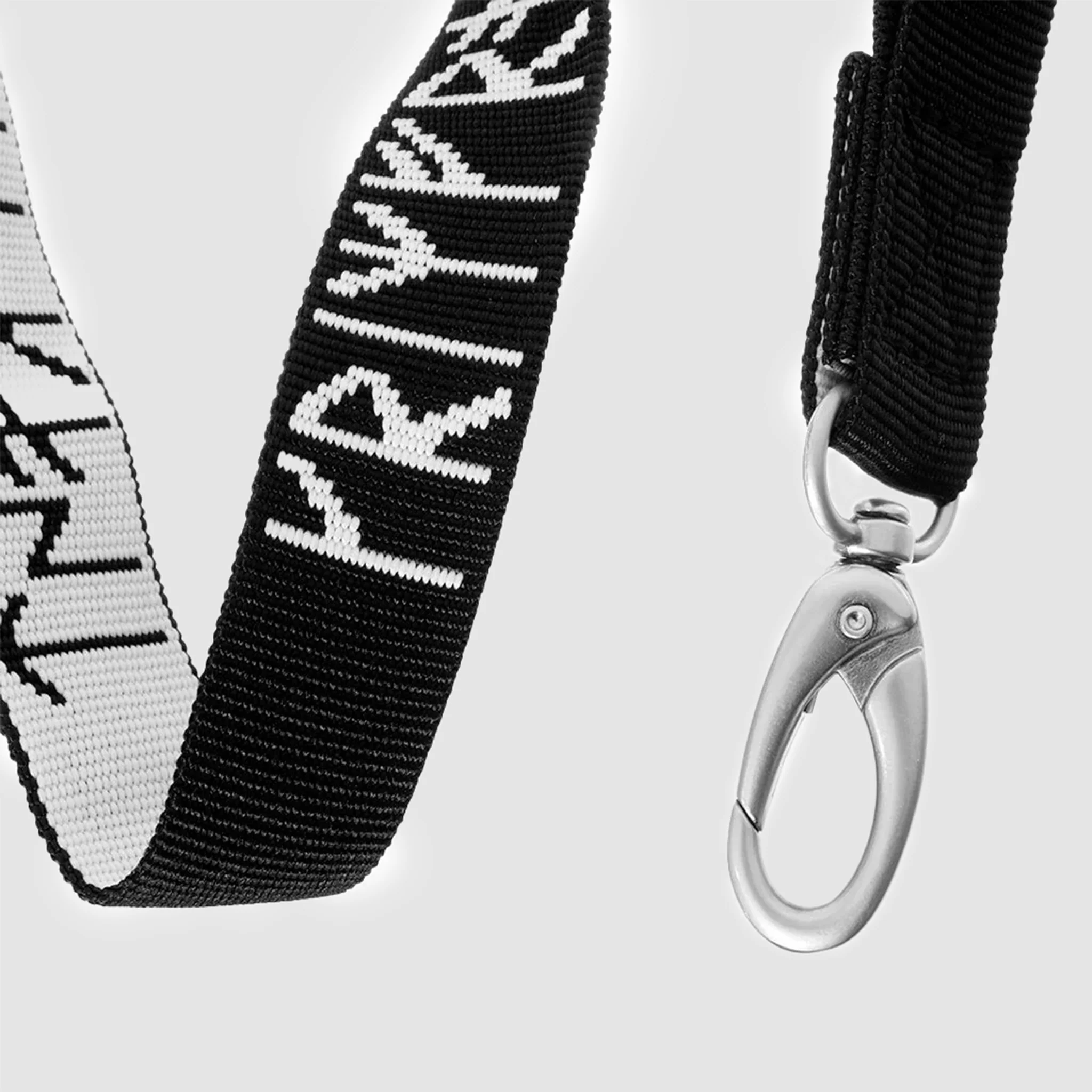 Grimfrost Woven Lanyard, Black - Image 2