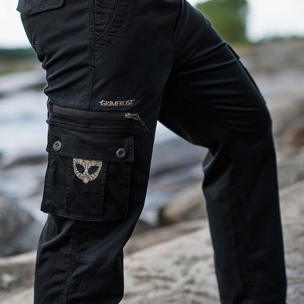 Grimfrost's Cargo Pants, Black - Image 2