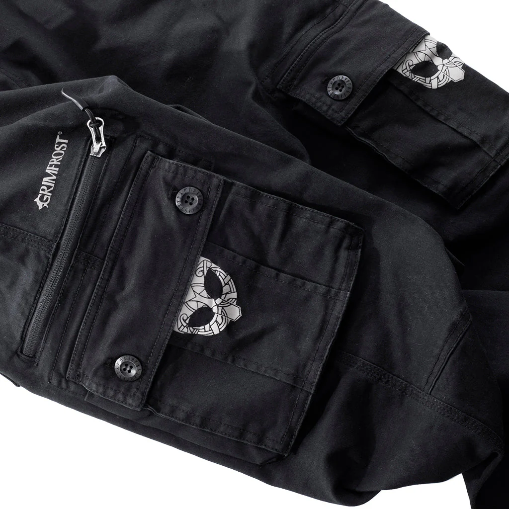 Grimfrost's Cargo Shorts, Black - Image 6