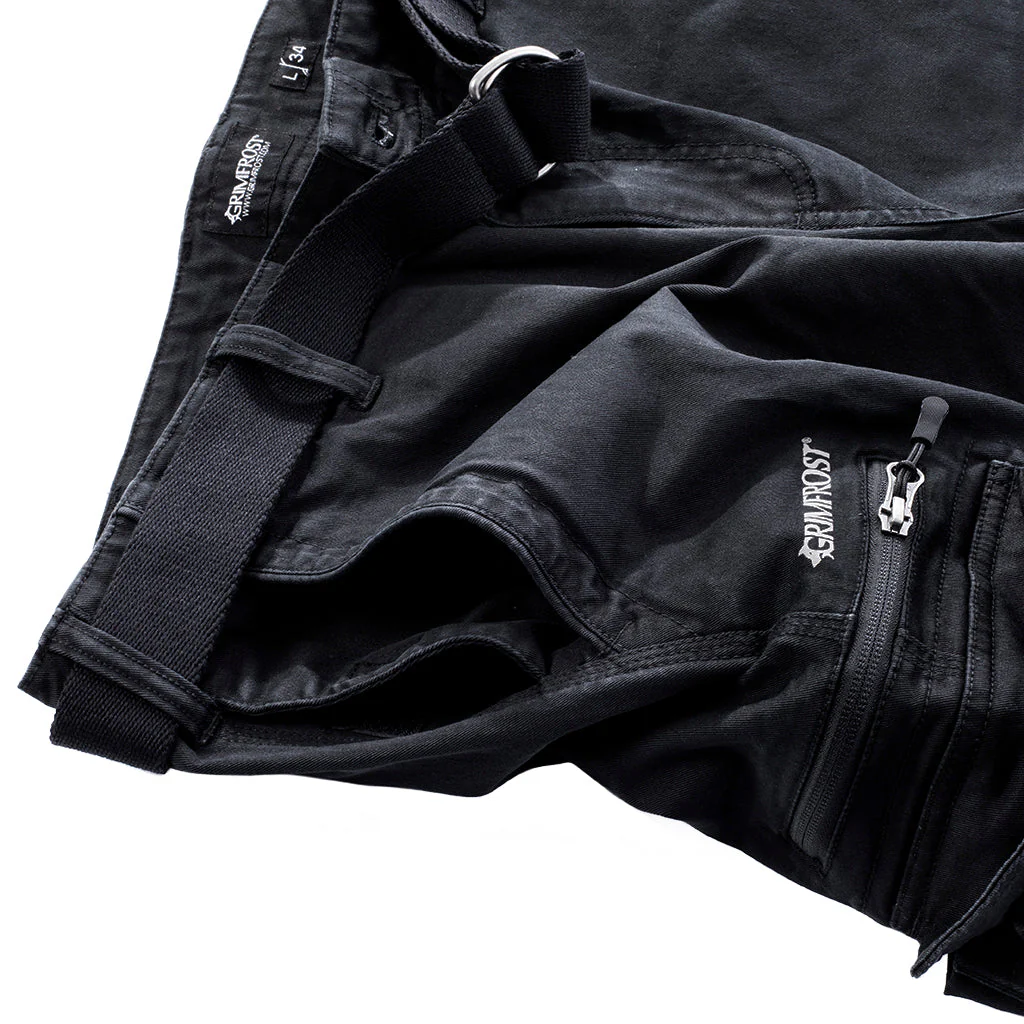 Grimfrost's Cargo Shorts, Black - Image 7