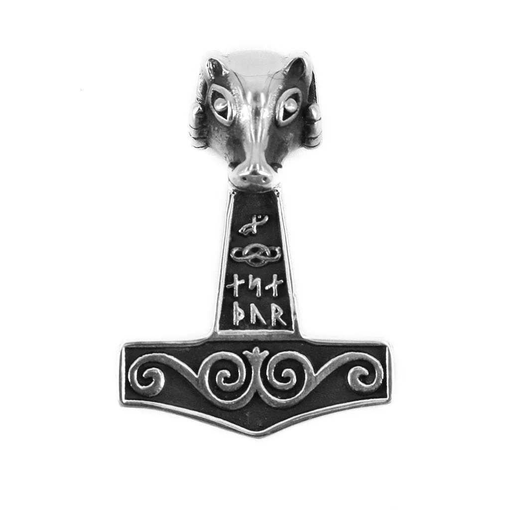 Grimfrost's Goat Hammer, Stainless Steel - Image 3