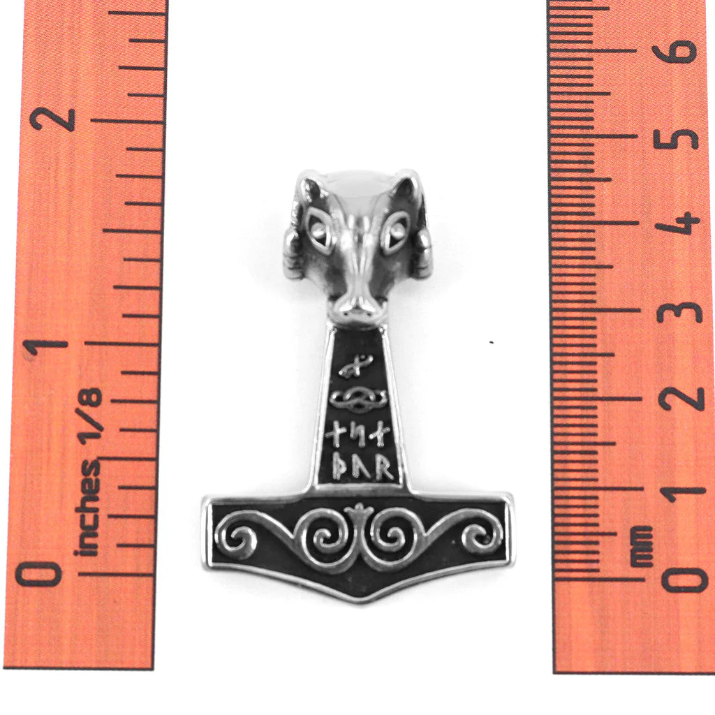 Grimfrost's Goat Hammer, Stainless Steel - Image 6