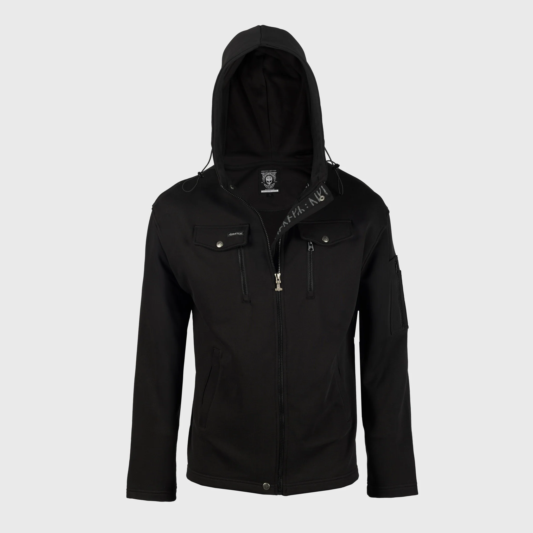 Grimfrost's Oversized Hoodie Jacket - Image 2